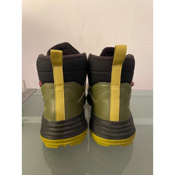 Adidas Terrex Unity Leather Mid COLD.RDY Hiking Boots men’s 9 Focus Olive Black - Picture 6 of 9